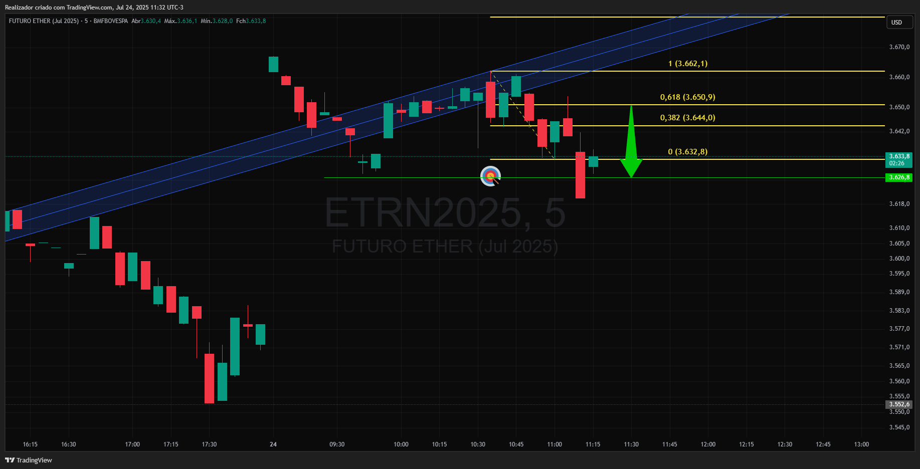 BMFBOVESPA_DLY:ETRN2025 Chart Image by Realizador