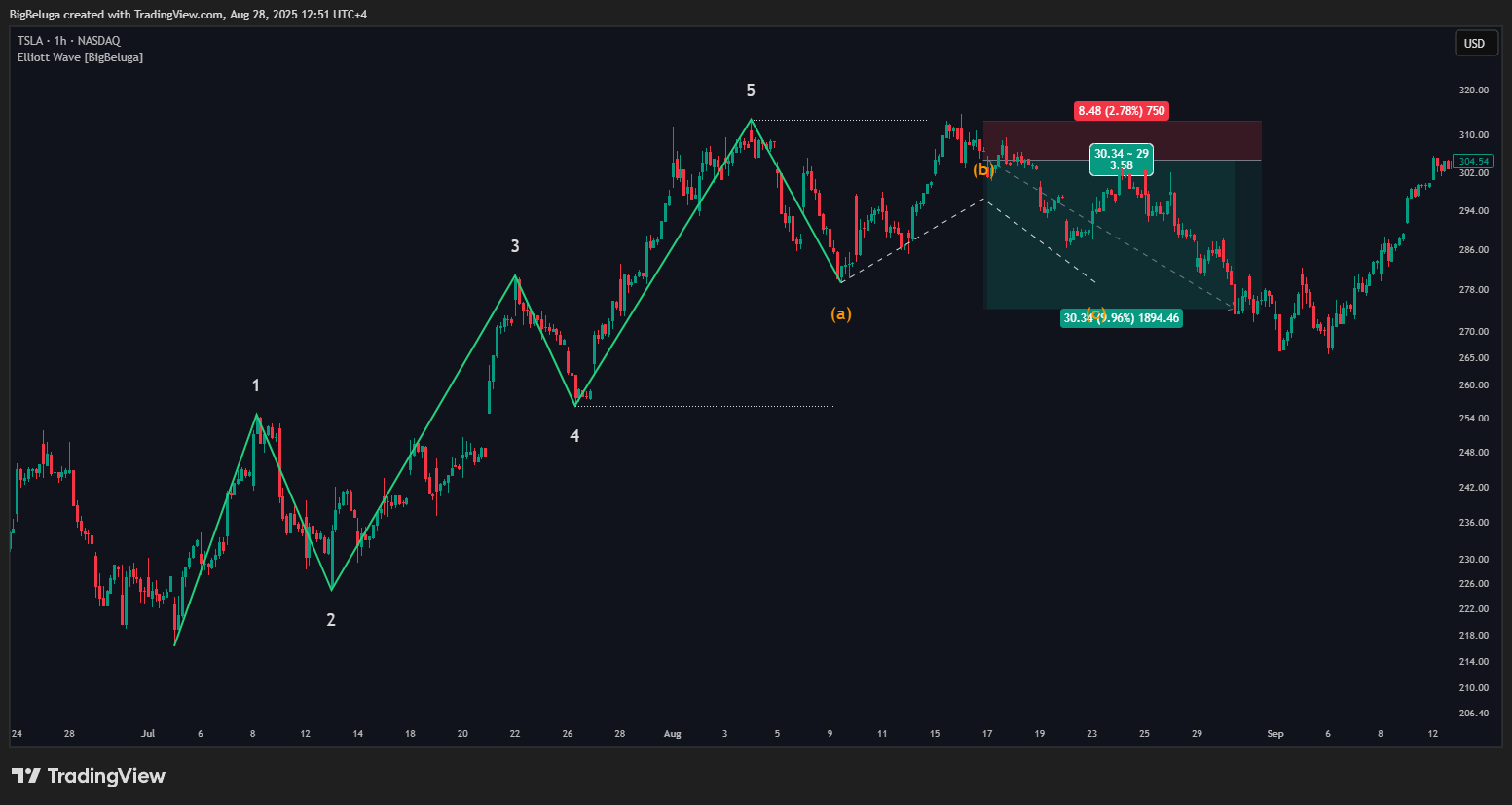 BATS:TSLA Chart Image by BigBeluga