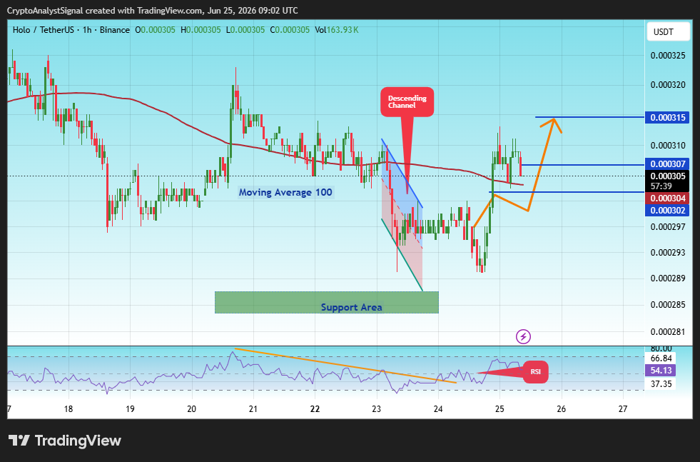 BINANCE:HOTUSDT Chart Image by CryptoAnalystSignal