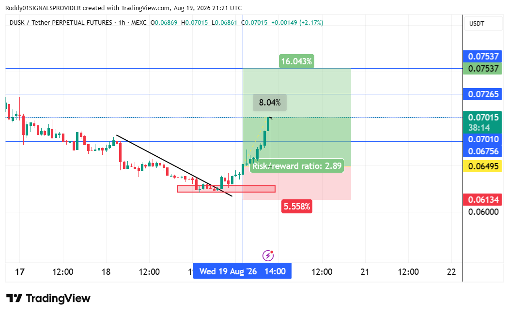 MEXC:DUSKUSDT.P Chart Image by Roddy01SIGNALSPROVIDER