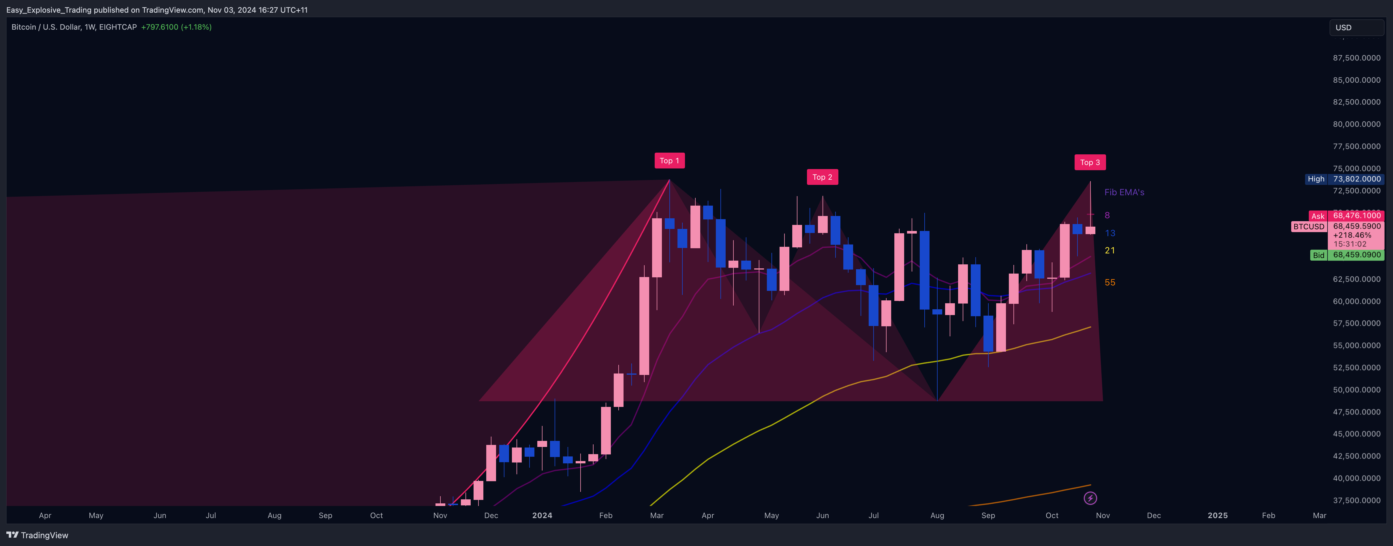 EIGHTCAP:BTCUSD Chart Image by Easy_Explosive_Trading
