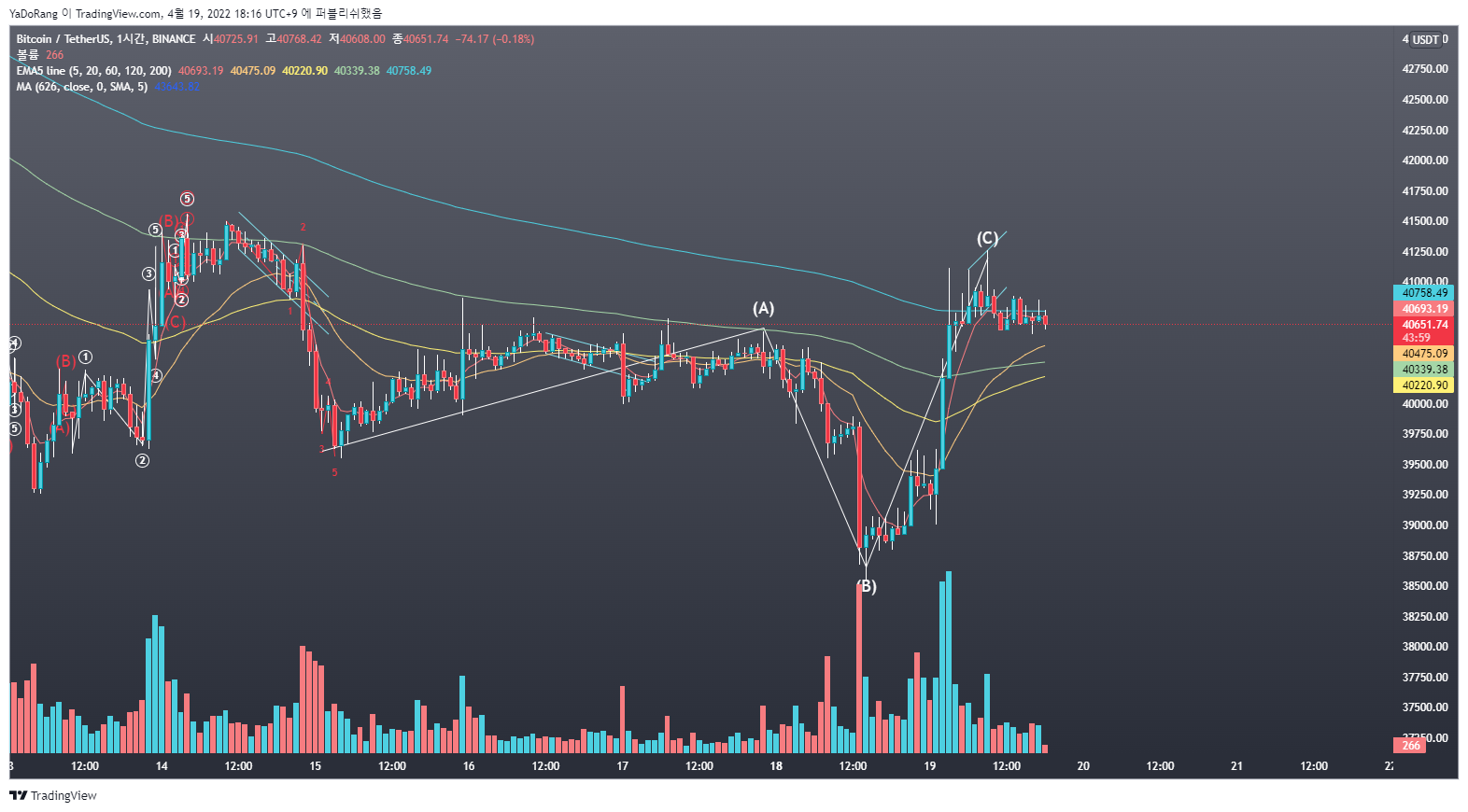 BINANCE:BTCUSDT Chart Image by YaDoRang