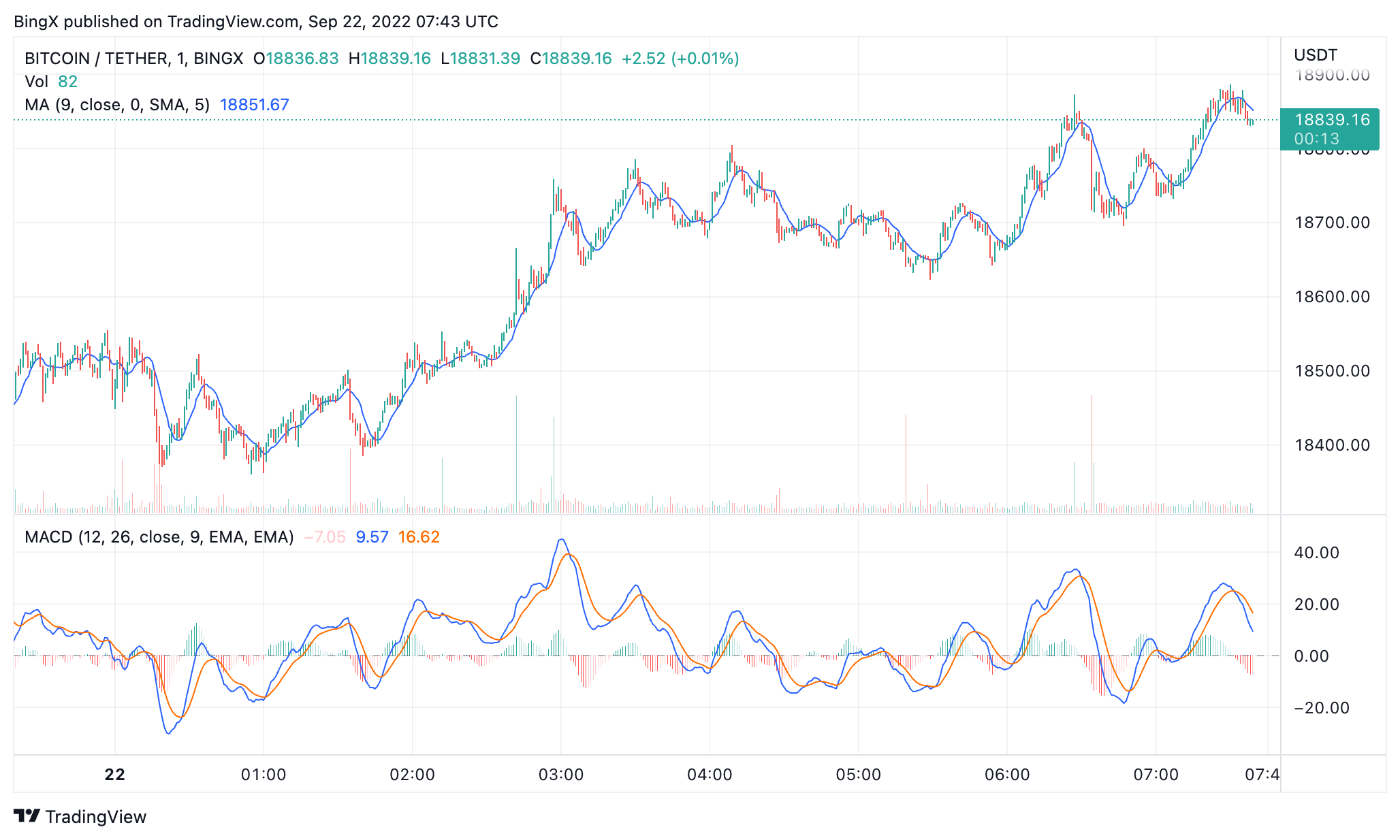 BINGX:BTCUSDT Chart Image by BingX