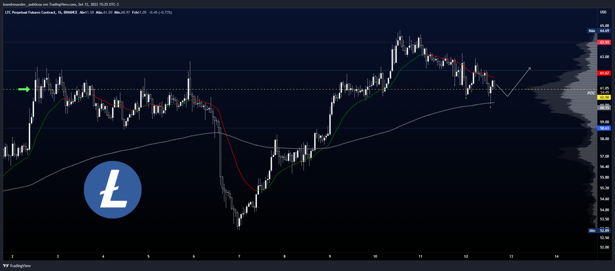 BINANCE:LTCPERP Chart Image by leandrosander_