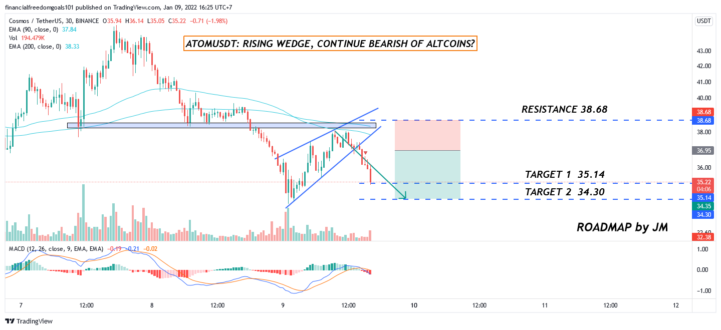 BINANCE:ATOMUSDT Chart Image by financialfreedomgoals101