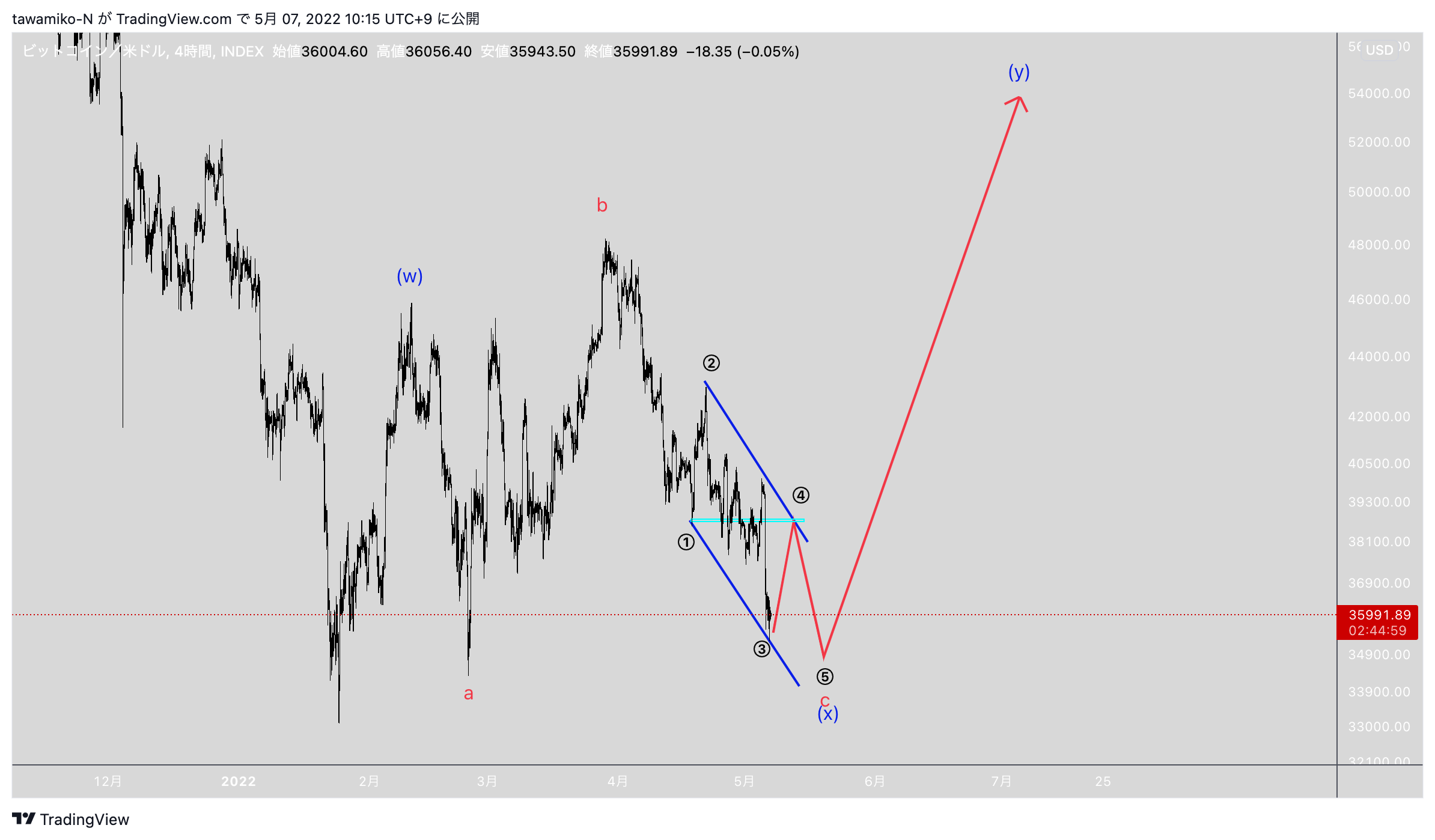 INDEX:BTCUSD Chart Image by tawamiko-N
