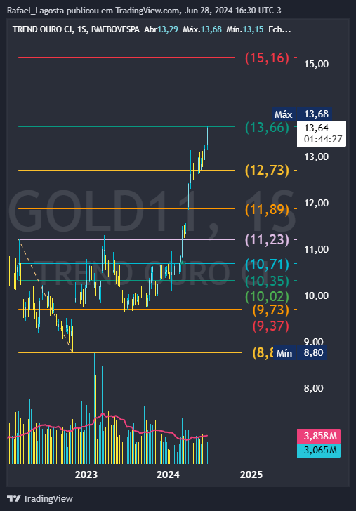 BMFBOVESPA_DLY:GOLD11 Chart Image by Rafael_Lagosta