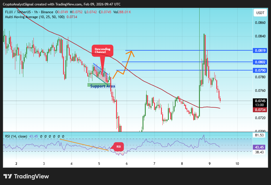 BINANCE:FLUXUSDTチャート画像 - CryptoAnalystSignalの投稿