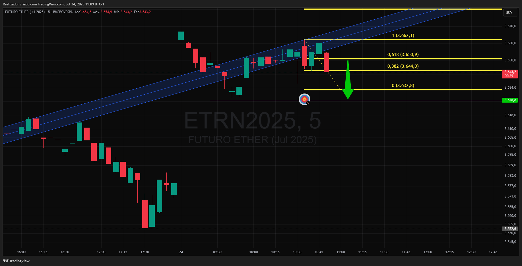 BMFBOVESPA_DLY:ETRN2025 Chart Image by Realizador