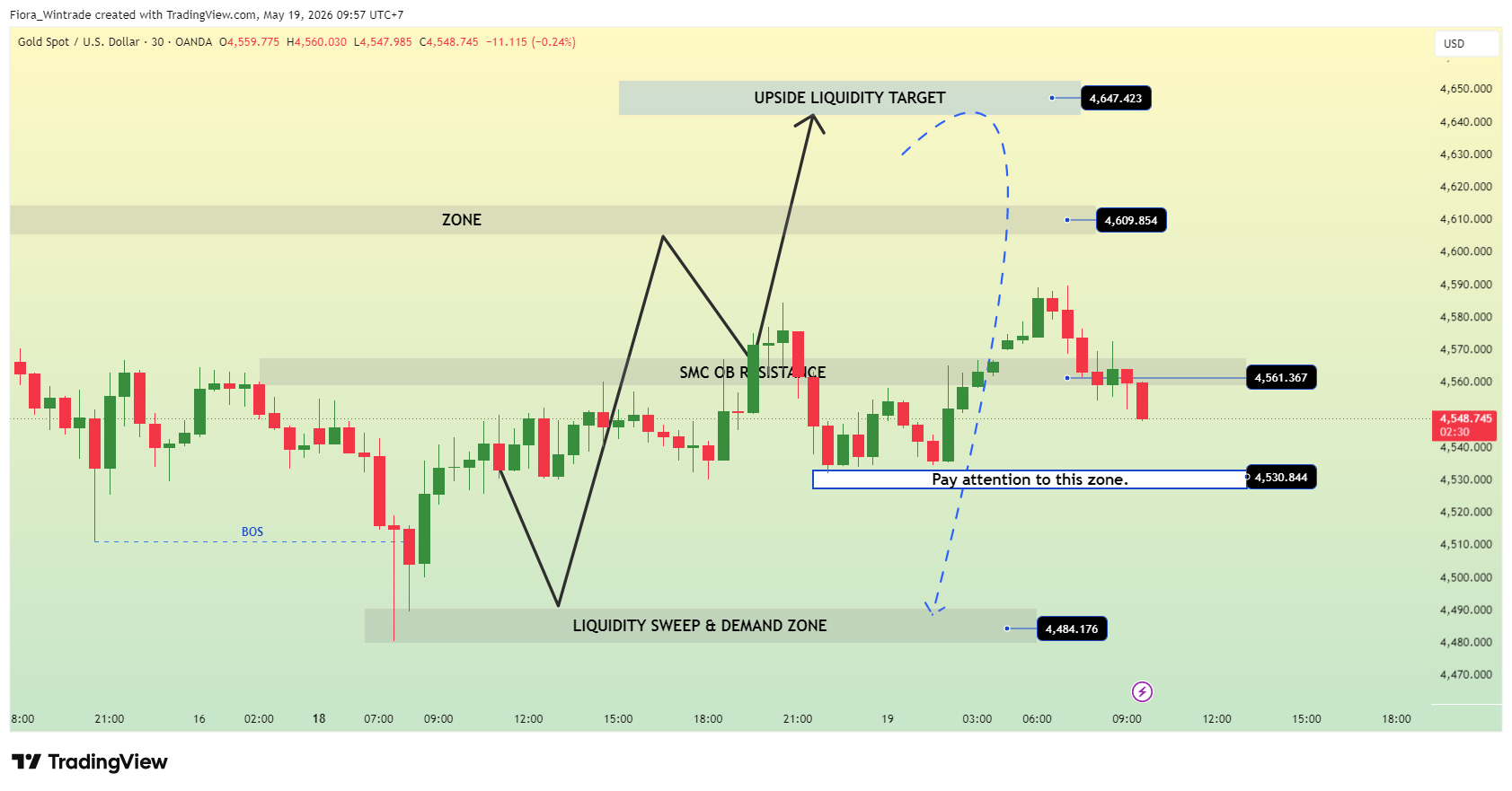 OANDA:XAUUSD Immagine del grafico by Fiora_Wintrade