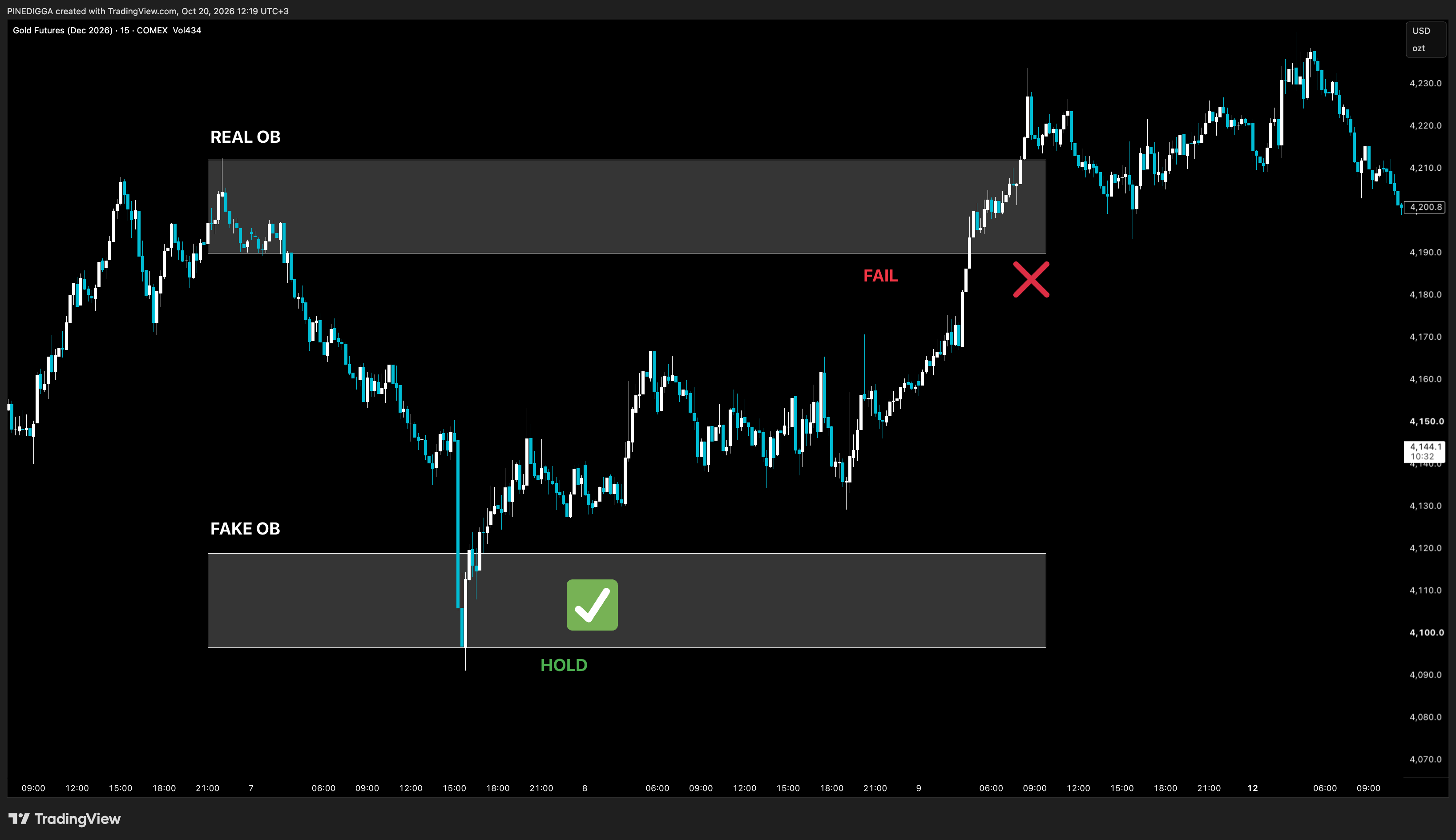 COMEX:GCZ2026 Chart Image by PINEDIGGA