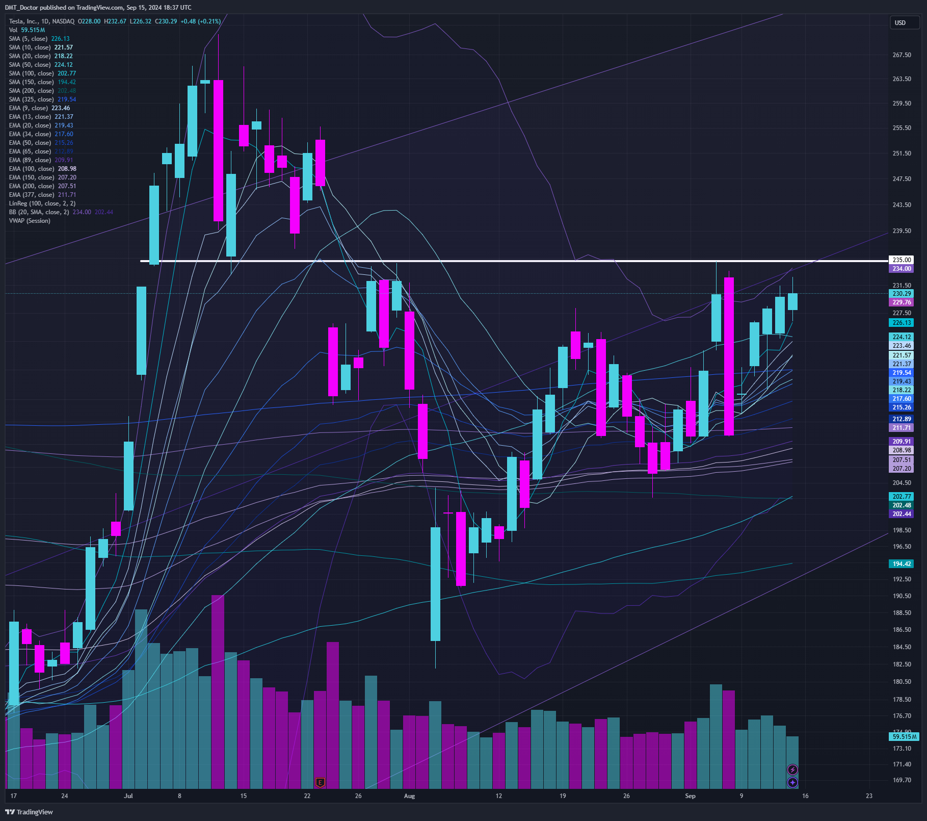 BATS:TSLA Chart Image by DMT_Doctor