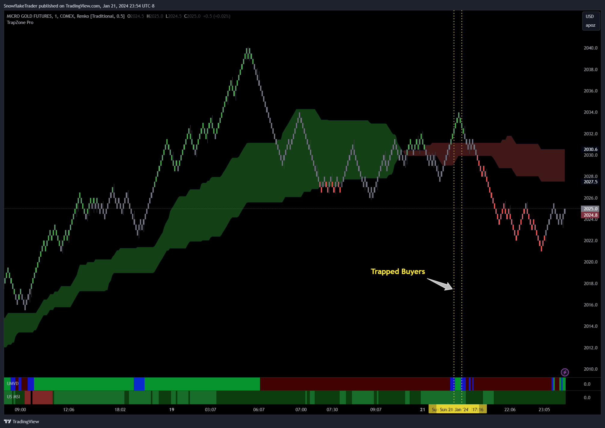 COMEX_MINI:MGC1! Chart Image by SnowflakeTrader