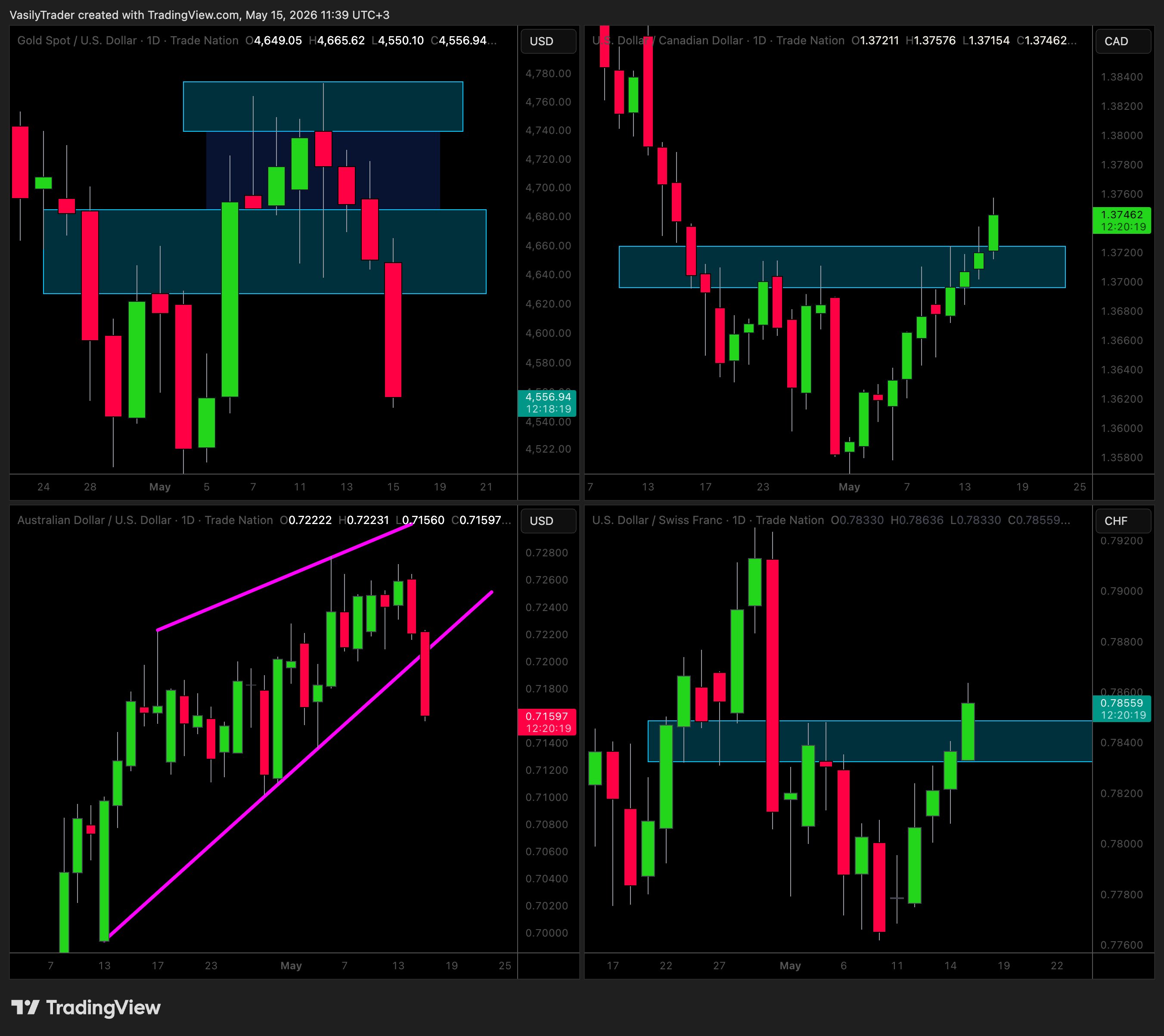 TRADENATION:XAUUSD Chart Image by VasilyTrader