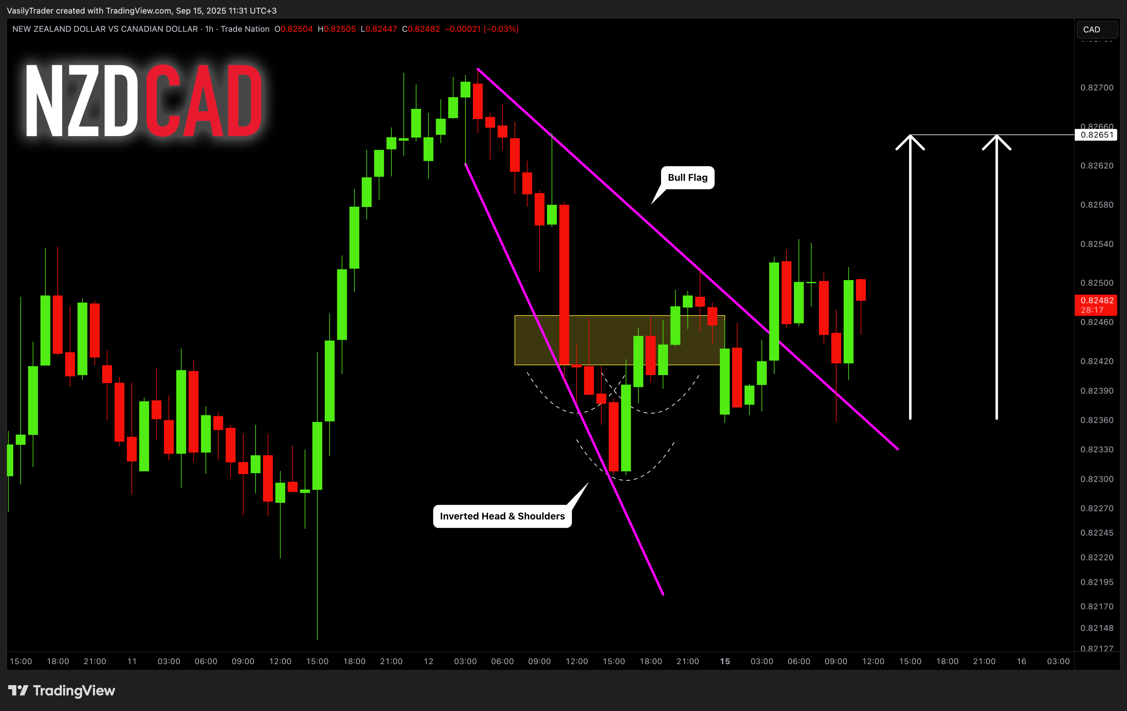 TRADENATION:NZDCAD Chartbild von VasilyTrader