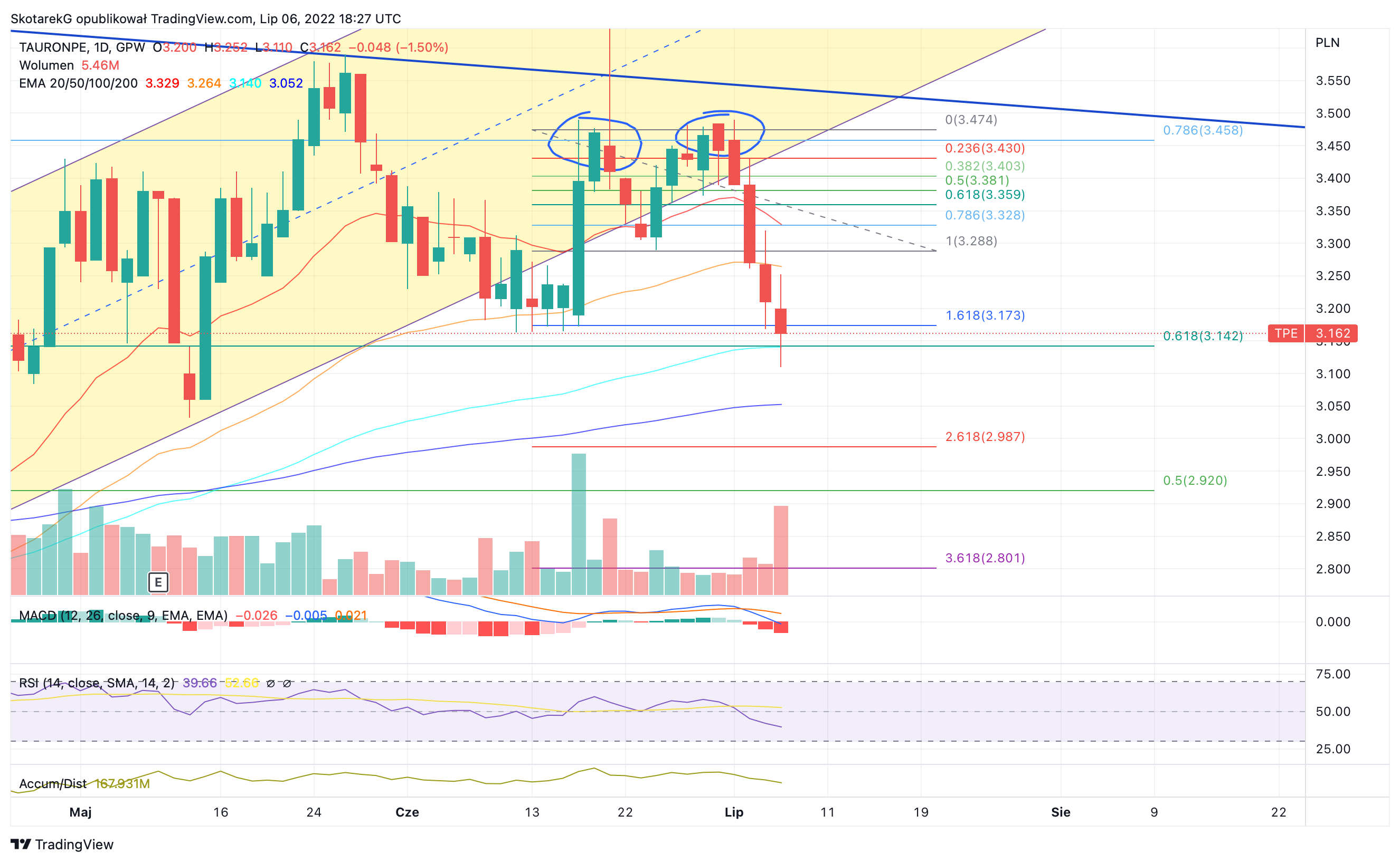 GPW:TPE Chart Image by SkotarekG