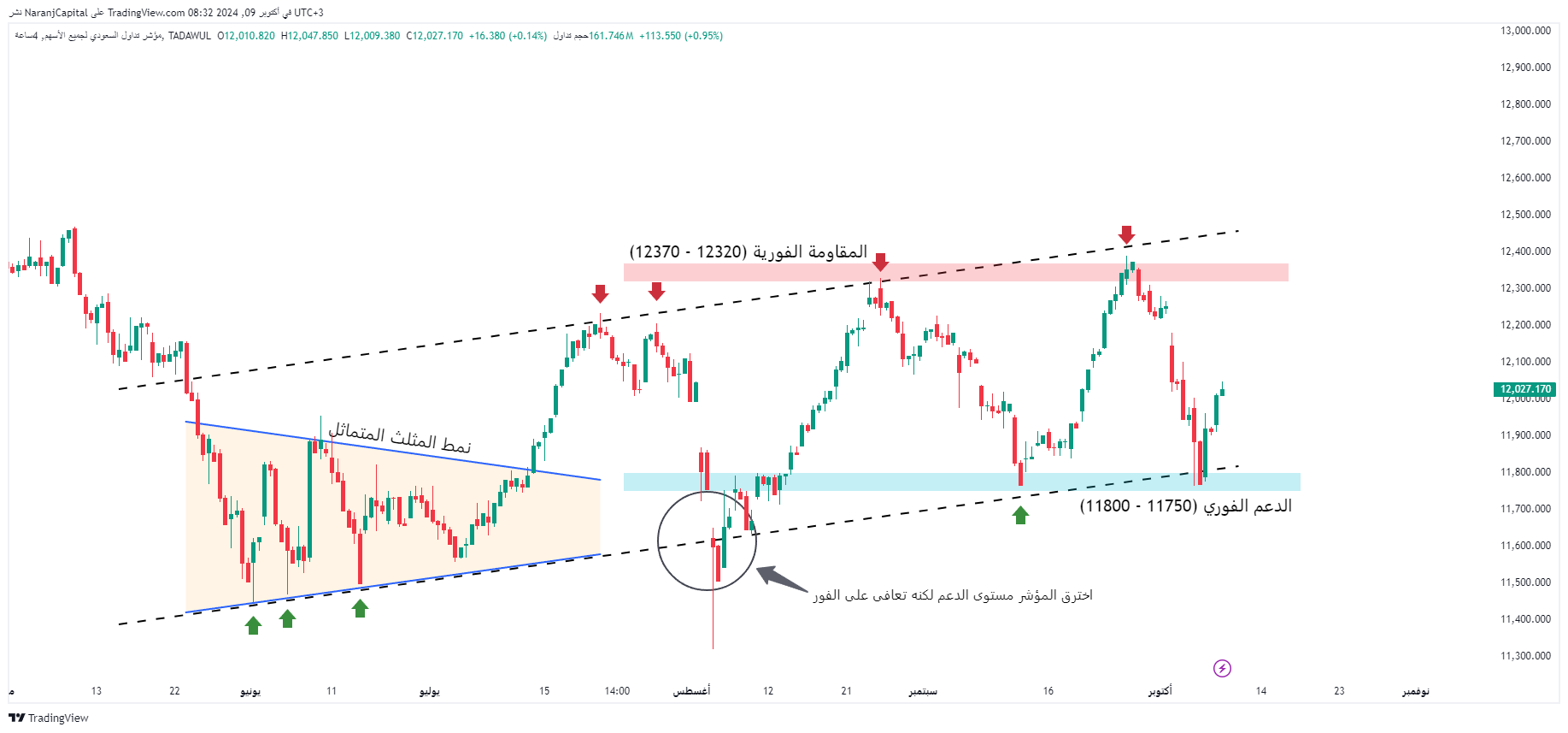 TADAWUL:TASI Chart Image by NaranjCapital