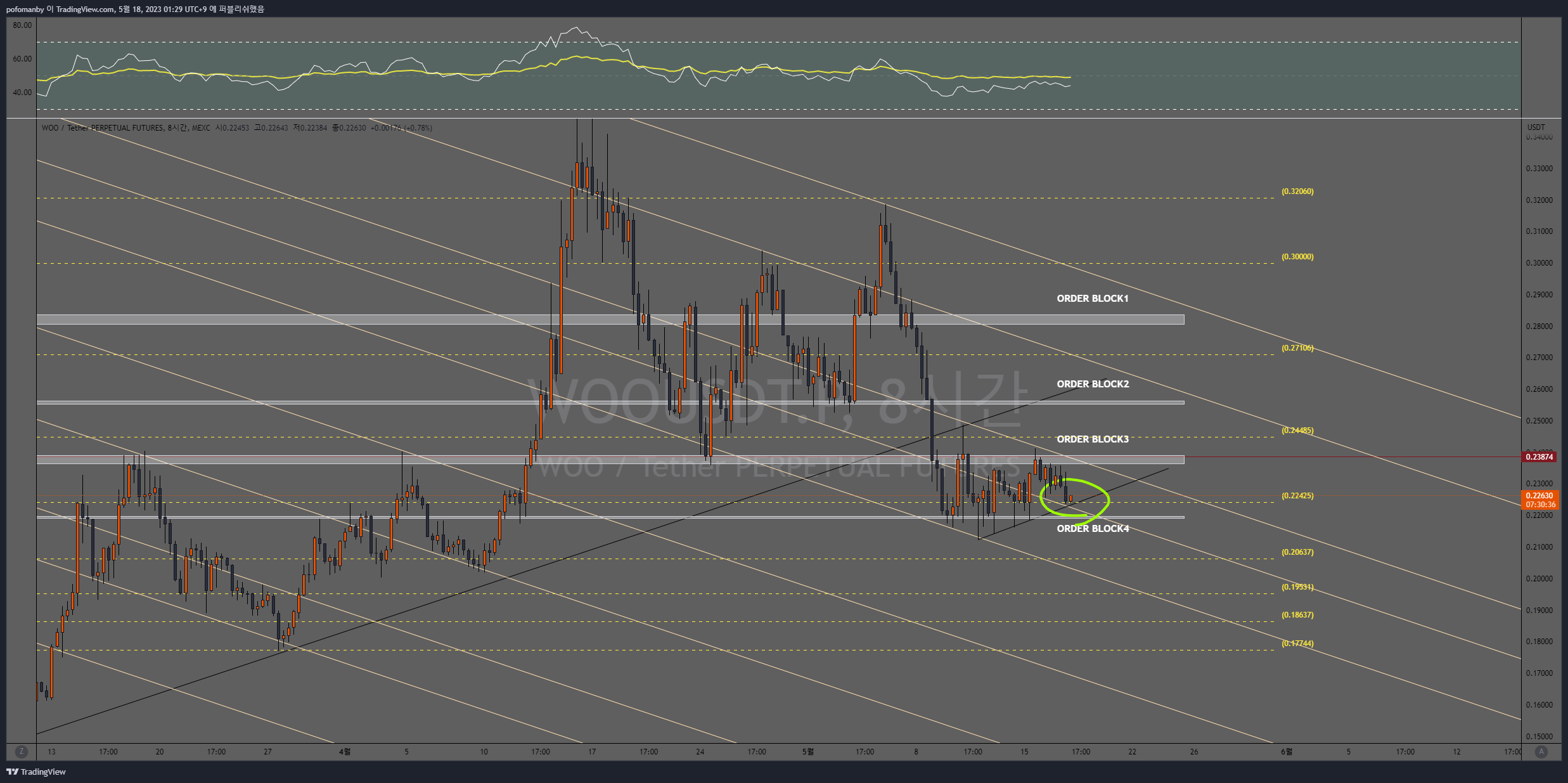 MEXC:WOOUSDT.P Chart Image by PH0PH0