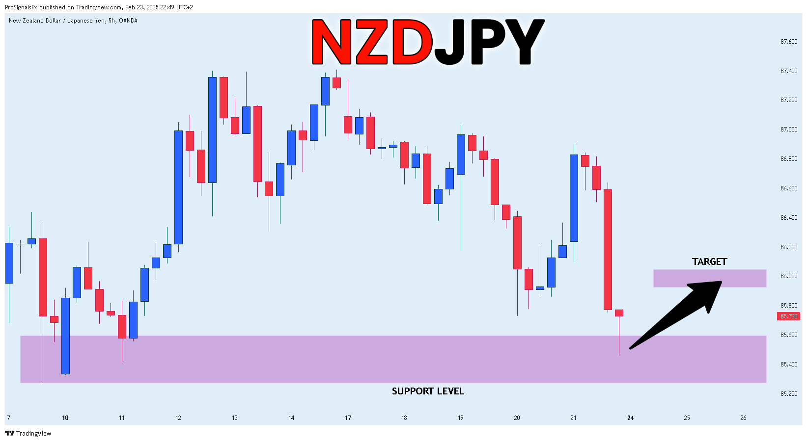 OANDA:NZDJPY Chart Image by ProSignalsFx