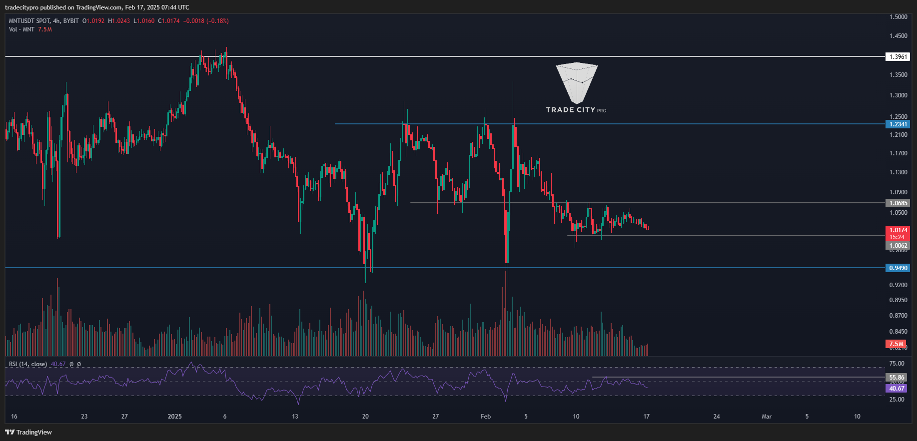 BYBIT:MNTUSDT Chart Image by tradecitypro