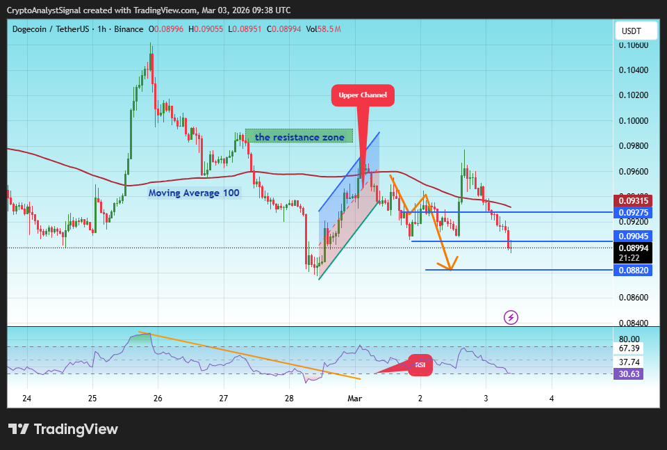 BINANCE:DOGEUSDT Ảnh biểu đồ của CryptoAnalystSignal