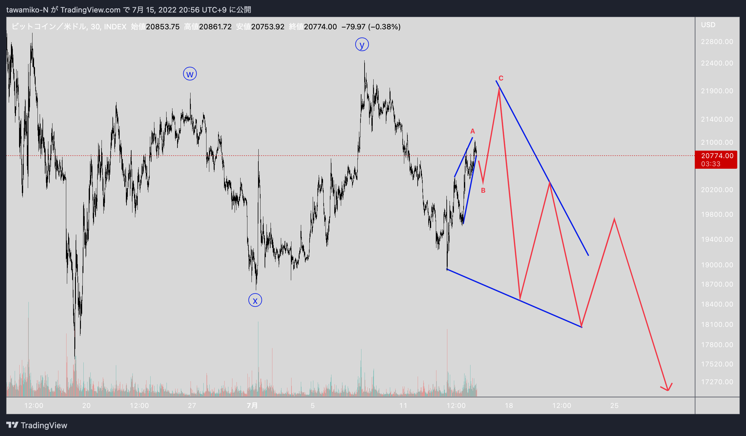 INDEX:BTCUSD Chart Image by tawamiko-N