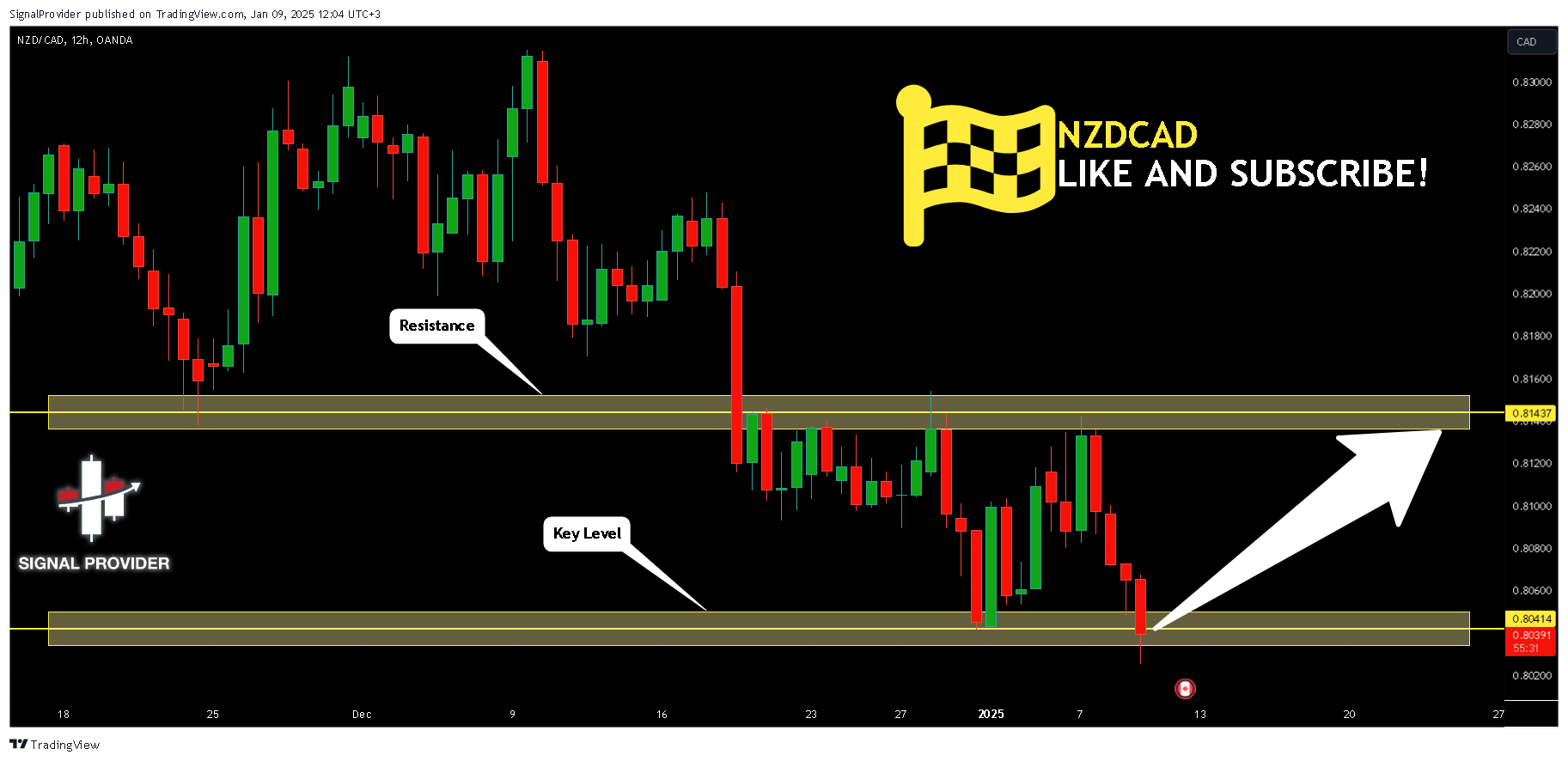 OANDA:NZDCAD ‏תמונת גרף מאת SignalProvider