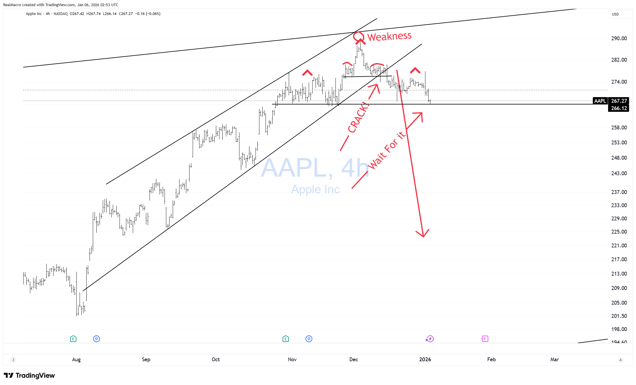 BATS:AAPL Chart Image by RealMacro