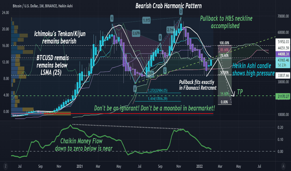 BTCUSD Weekly overview