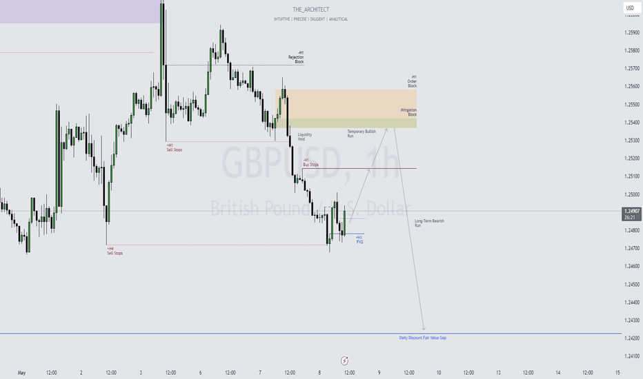 GBPUSD: Navigating Potential Temporary Bullish Objectives