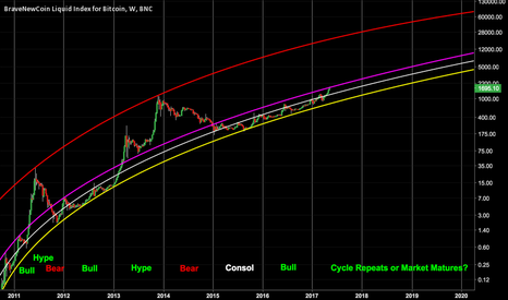 Bitcoin Long Term Trend Analysis..A near term clue? (BLX Update)