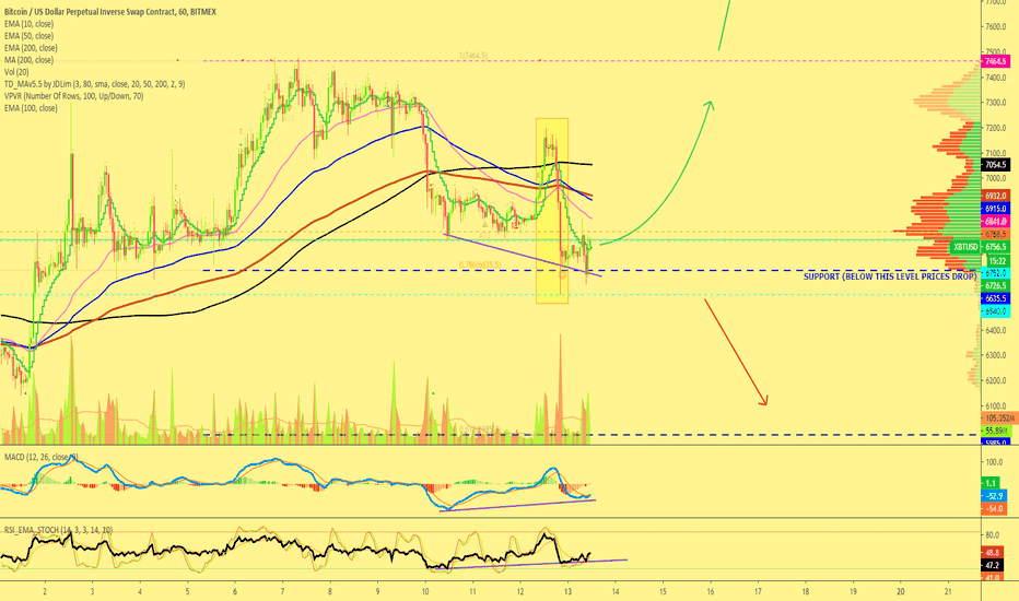Bear Trap? XBTUSD 1H Timeframe