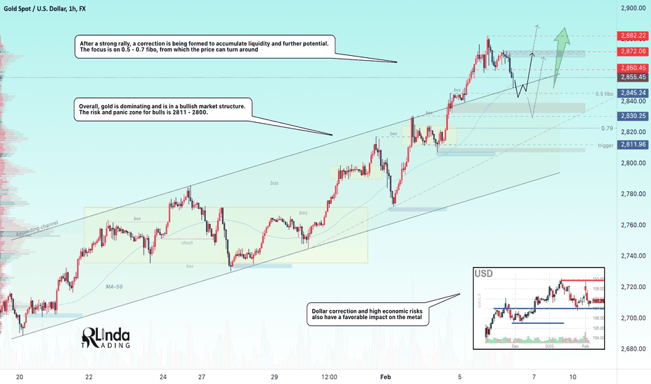 GOLD → Correction for accumulation of potential
